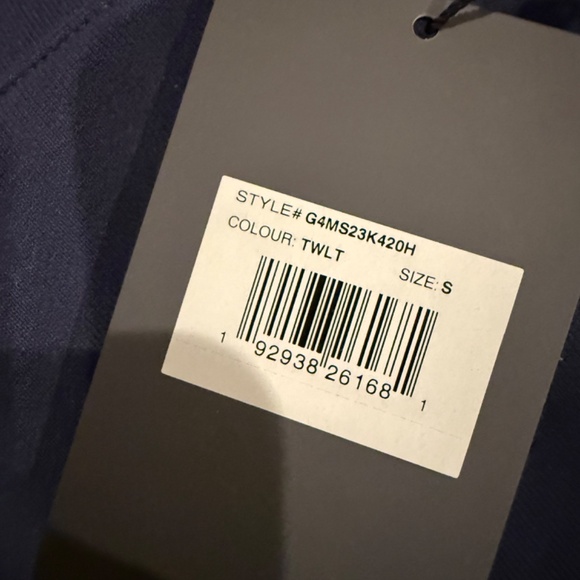 G/Fore Men's Small Twilight Coordinates Oversized French Terry Hoodie MSRP $185 - Picture 8 of 9